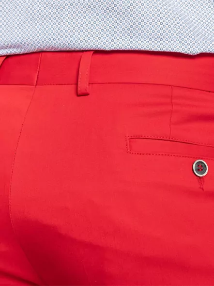 Pantalon Rouge Capel Grande Taille