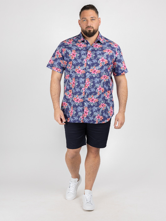 Chemisette Gianno Fleurs Capel Grande Taille homme grande taille - Capelstore