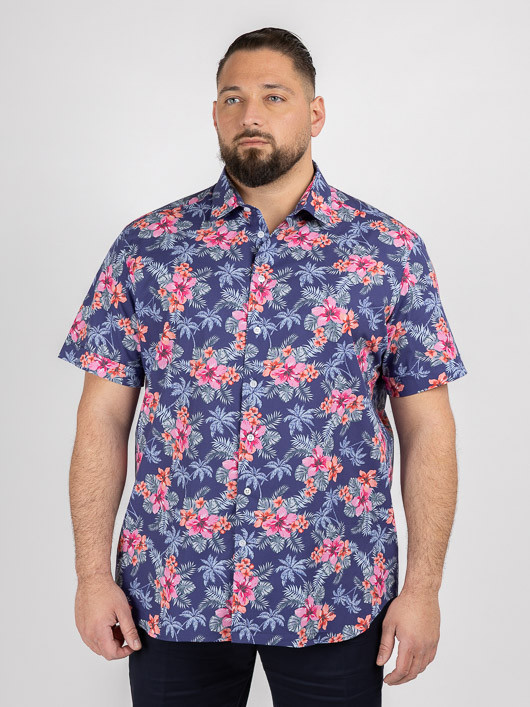 Chemisette Gianno Fleurs Capel Grande Taille homme grande taille - Capelstore