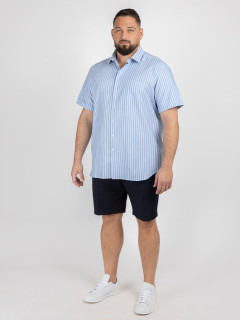 Chemisette Rayee Greg Capel Grande Taille  homme grande taille - Capelstore