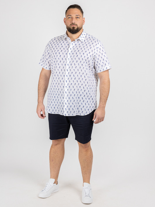 Chemisette Gianno Ananas Capel Grande Taille homme grande taille - Capelstore