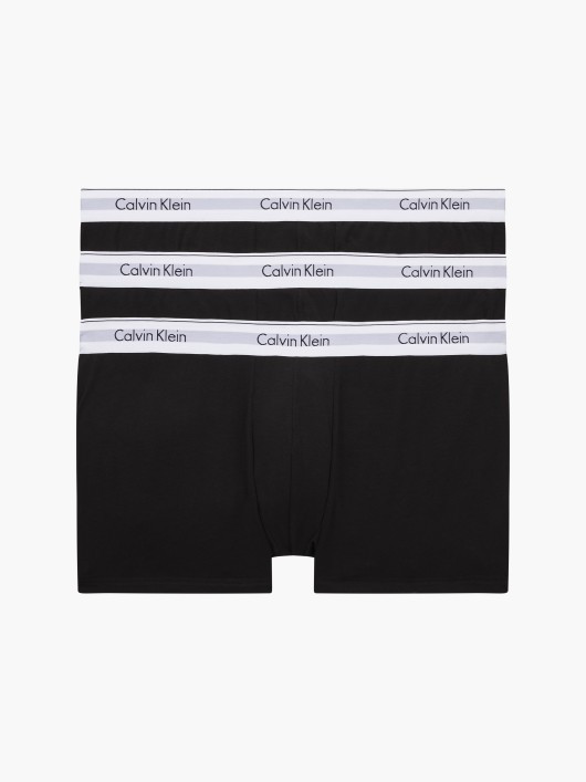 Pack 3 Boxers Calvin Klein Grande Taille noir homme grande taille - Capelstore