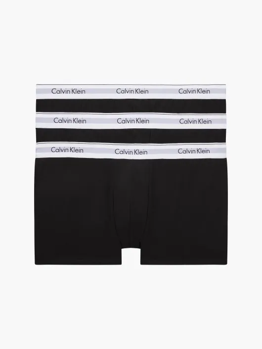 Pack 3 Boxers Calvin Klein Grande Taille noir homme grande taille - Capelstore