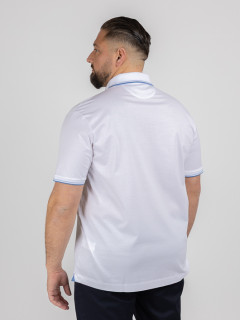 Polo Mercerise Blanc Paul & Shark Grande Taille blanc homme grande taille - Capelstore