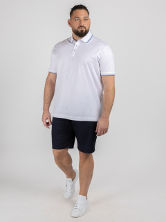 Polo Mercerise Blanc Paul & Shark Grande Taille blanc homme grande taille - Capelstore
