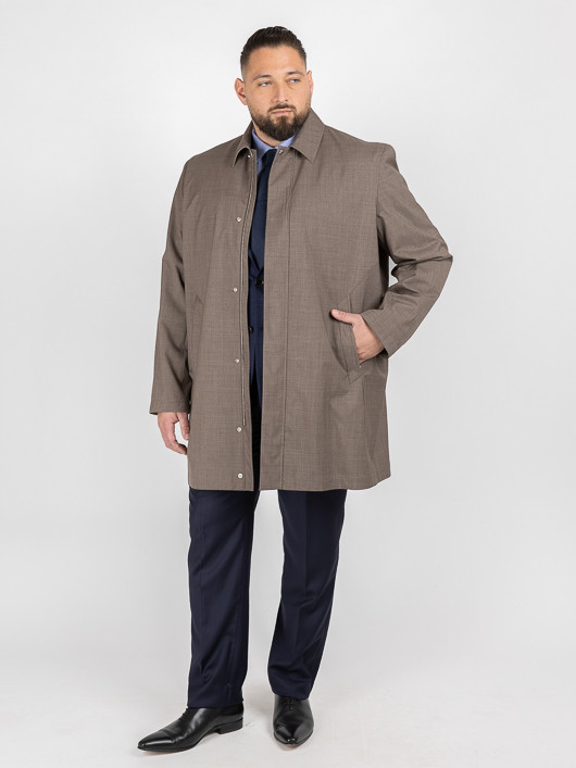 Parka Beige Tissu Loro Piana Paul & Shark Grande Taille beige taupe homme grande taille - Capelstore