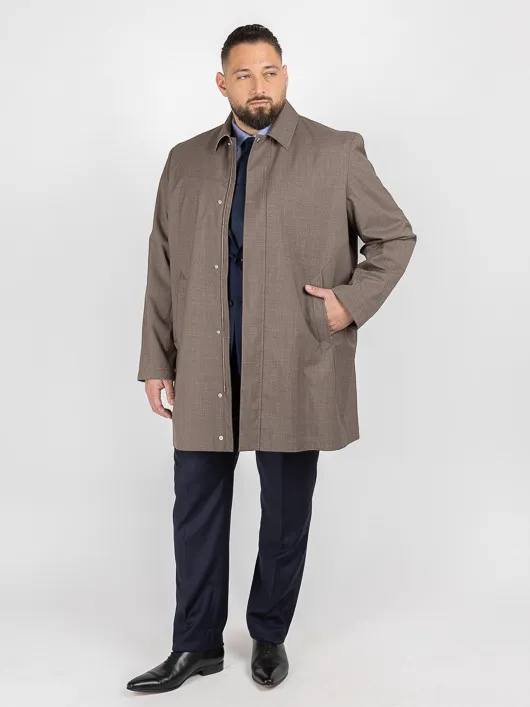 Parka Beige Tissu Loro Piana Paul & Shark Grande Taille beige taupe homme grande taille - Capelstore