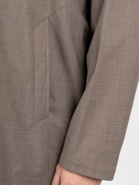Parka Beige Tissu Loro Piana Paul & Shark Grande Taille beige taupe homme grande taille - Capelstore