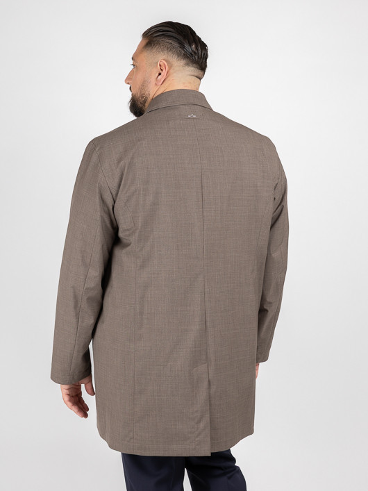 Parka Beige Tissu Loro Piana Paul & Shark Grande Taille beige taupe homme grande taille - Capelstore