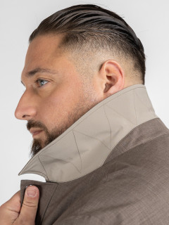 Parka Beige Tissu Loro Piana Paul & Shark Grande Taille beige taupe homme grande taille - Capelstore