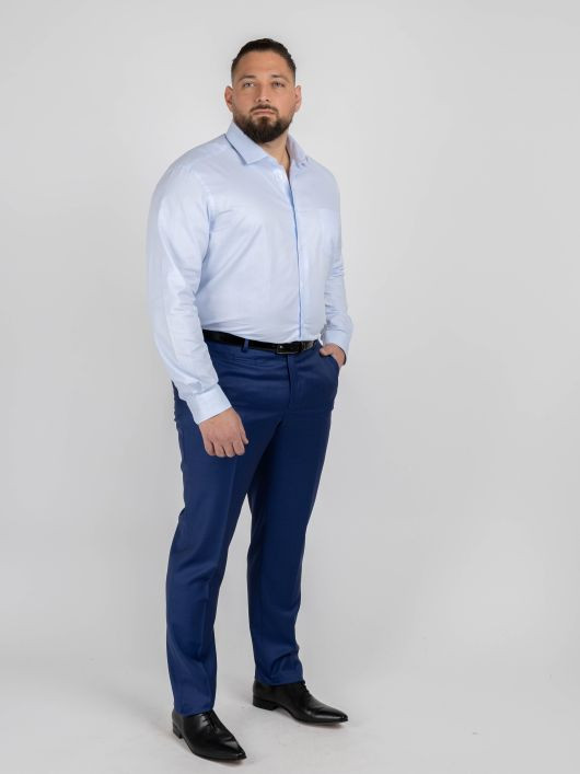 Pantalon De Costume Bleu Capel Grande Taille bleu homme grande taille - Capelstore