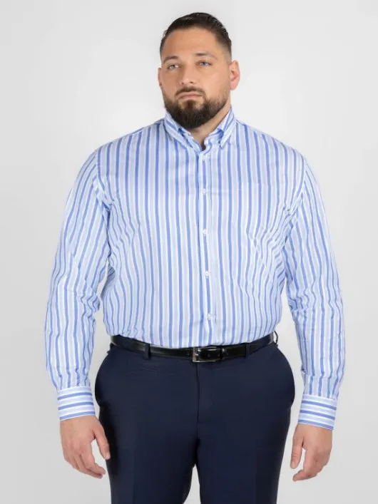 Chemise Paul & Shark Rayee Grande Taille blanc homme grande taille - Capelstore