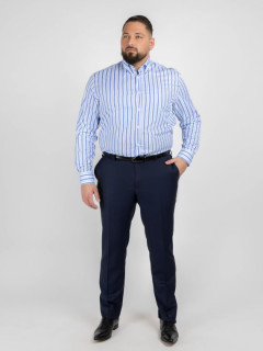 Chemise Paul & Shark Rayee Grande Taille blanc homme grande taille - Capelstore