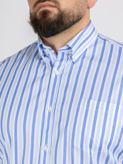 Chemise Paul & Shark Rayee Grande Taille blanc homme grande taille - Capelstore