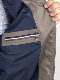 Blouson Leger Zippe Bugatti Grande Taille kaki homme grande taille - Capelstore