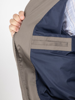 Blouson Leger Zippe Bugatti Grande Taille kaki homme grande taille - Capelstore