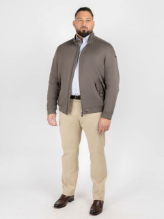 Blouson Leger Zippe Bugatti Grande Taille kaki homme grande taille - Capelstore