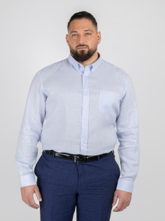Chemise Ralph Lin Ciel Capel Grande Taille bleu ciel homme grande taille - Capelstore