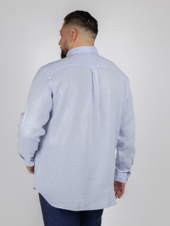 Chemise Ralph Lin Ciel Capel Grande Taille bleu ciel homme grande taille - Capelstore