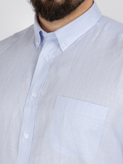 Chemise Ralph Lin Ciel Capel Grande Taille bleu ciel homme grande taille - Capelstore