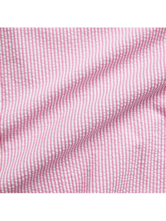 Chemisette Seersucker Rose Ralph Lauren Grande Taille rose homme grande taille - Capelstore