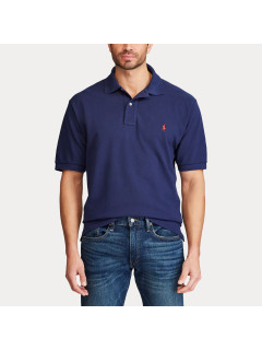 Polo Marine Ralph Lauren Grande Taille marine homme grande taille - Capelstore