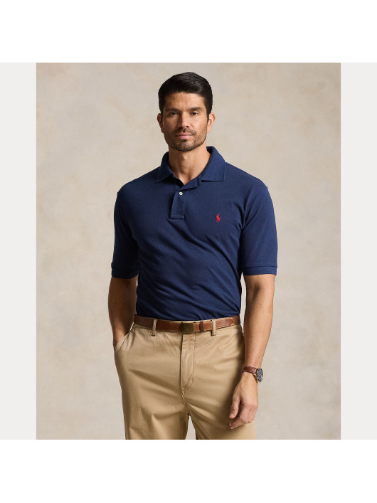 Polo Marine Ralph Lauren Grande Taille marine homme grande taille - Capelstore
