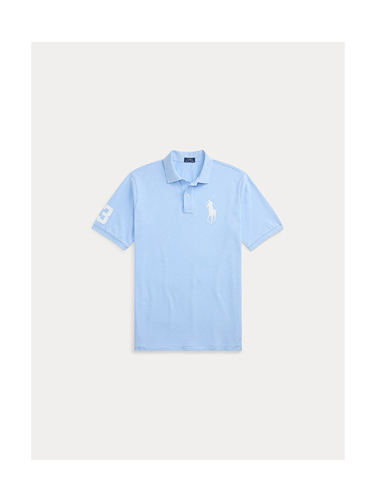 Polo Numero Ralph Lauren Grande Taille bleu ciel homme grande taille - Capelstore