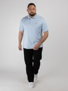 Polo Bleu Ciel Ralph Lauren Grande Taille bleu ciel homme grande taille - Capelstore