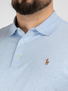 Polo Bleu Ciel Ralph Lauren Grande Taille bleu ciel homme grande taille - Capelstore