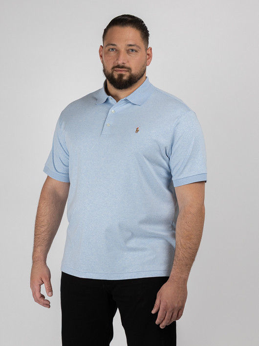 Polo Bleu Ciel Ralph Lauren Grande Taille bleu ciel homme grande taille - Capelstore