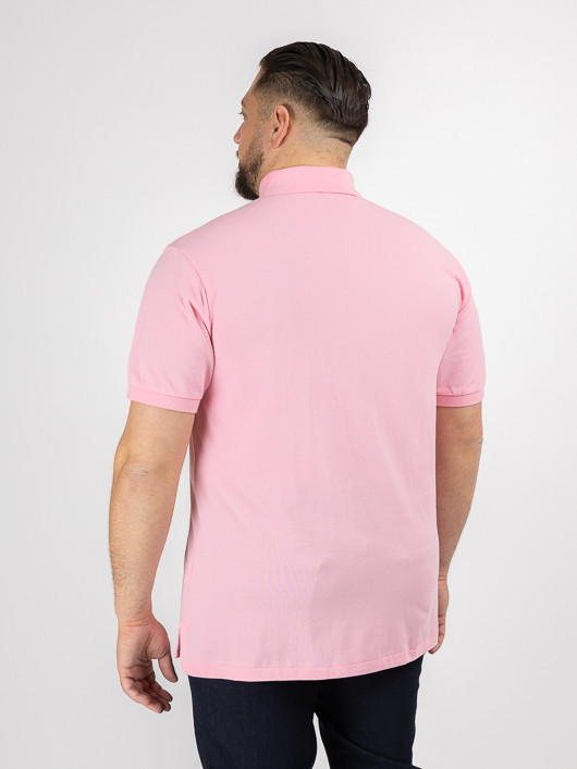 Polo Rose Ralph Lauren Grande Taille rose homme grande taille - Capelstore