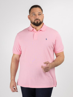Polo Rose Ralph Lauren Grande Taille rose homme grande taille - Capelstore