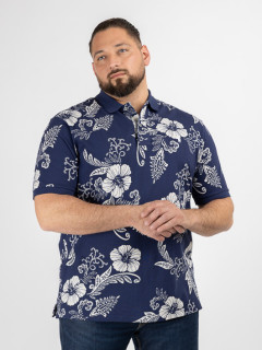 Polo Fleurs Ralph Lauren Grande Taille marine homme grande taille - Capelstore