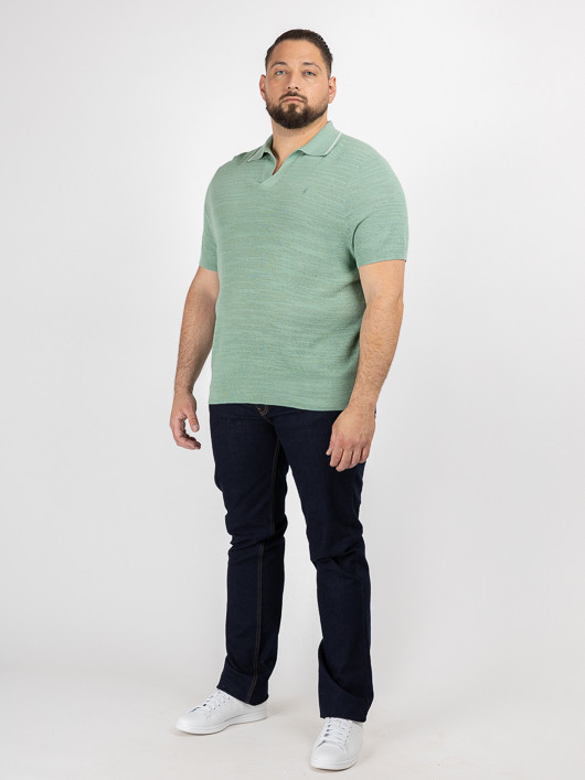 Polo Maille Vert Ralph Lauren Grande Taille vert amande homme grande taille - Capelstore