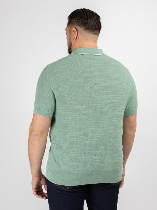 Polo Maille Vert Ralph Lauren Grande Taille vert amande homme grande taille - Capelstore