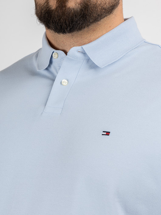 Polo Bleu Ciel Tommy Hilfiger Grande Taille bleu ciel homme grande taille - Capelstore