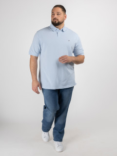 Polo Bleu Ciel Tommy Hilfiger Grande Taille bleu ciel homme grande taille - Capelstore