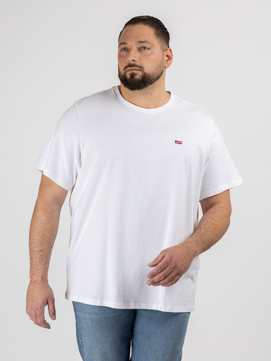 Tee-shirt Blanc Logo Levi's Grande Taille blanc homme grande taille - Capelstore