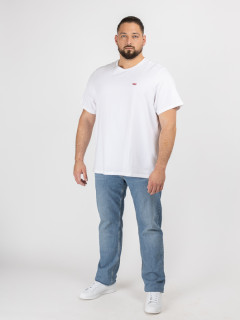 Tee-shirt Blanc Logo Levi's Grande Taille blanc homme grande taille - Capelstore