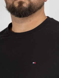 Tee-shirt Noir Tommy Hilfiger Grande Taille noir homme grande taille - Capelstore