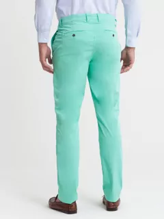 Chino Uni Vert Capel Grandes Tailles