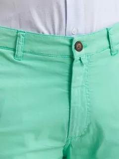 Chino Uni Vert Capel Grandes Tailles