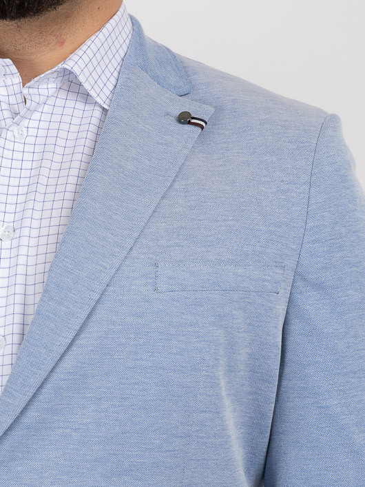 Veste Demi-doublee Bugatti Grande Taille bleu ciel homme grande taille - Capelstore