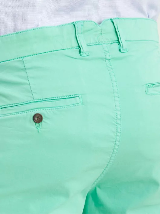Chino Uni Vert Capel Grandes Tailles