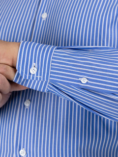 Chemise Rayee Max Capel Capel Grande Taille bleu homme grande taille - Capelstore