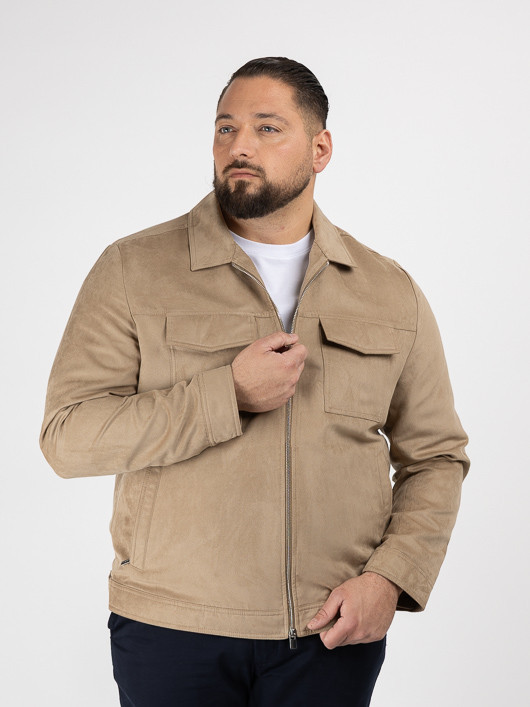 Blouson Beige Bugatti Grande Taille beige homme grande taille - Capelstore