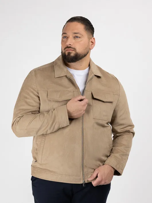 Blouson Beige Bugatti Grande Taille beige homme grande taille - Capelstore