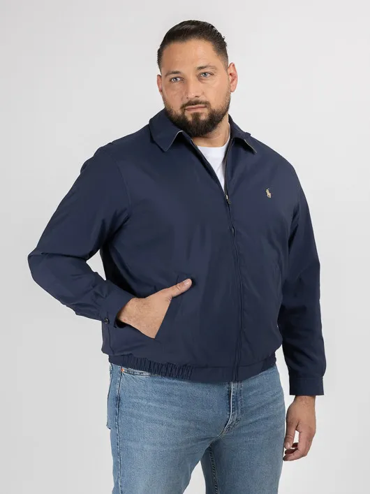 Blouson Marine Ralph Lauren Grande Taille marine homme grande taille - Capelstore