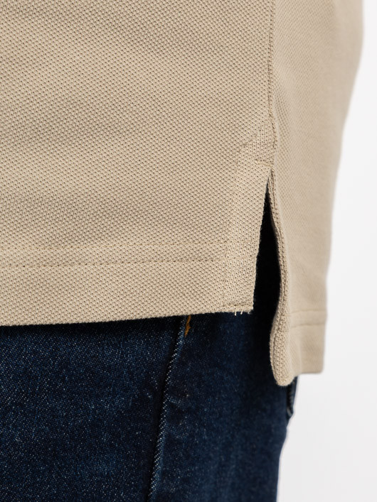Polo Beige Tommy Hilfiger Grande Taille beige homme grande taille - Capelstore